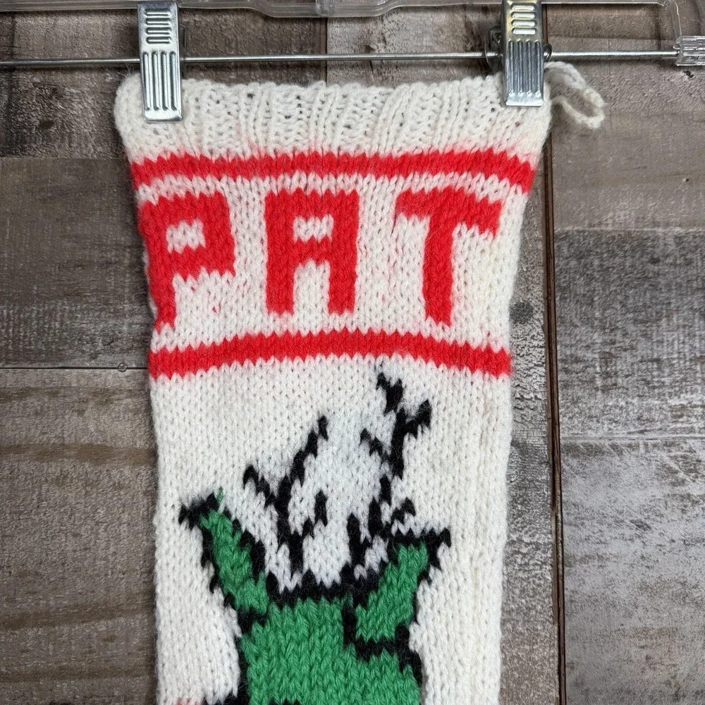 Vtg Pat Hand Knitted 26